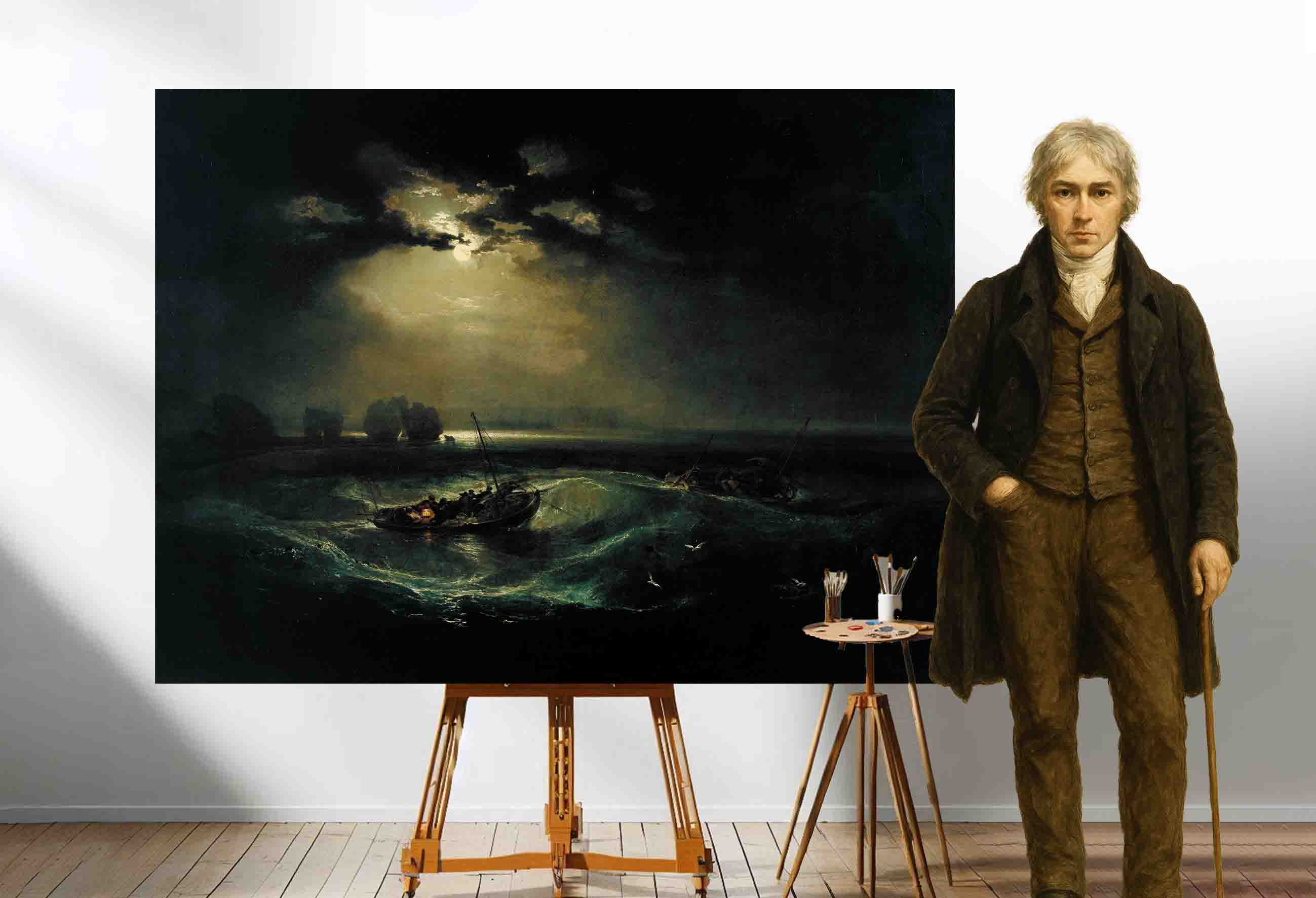 ماهی‌گیران در دریا Fishermen at Sea